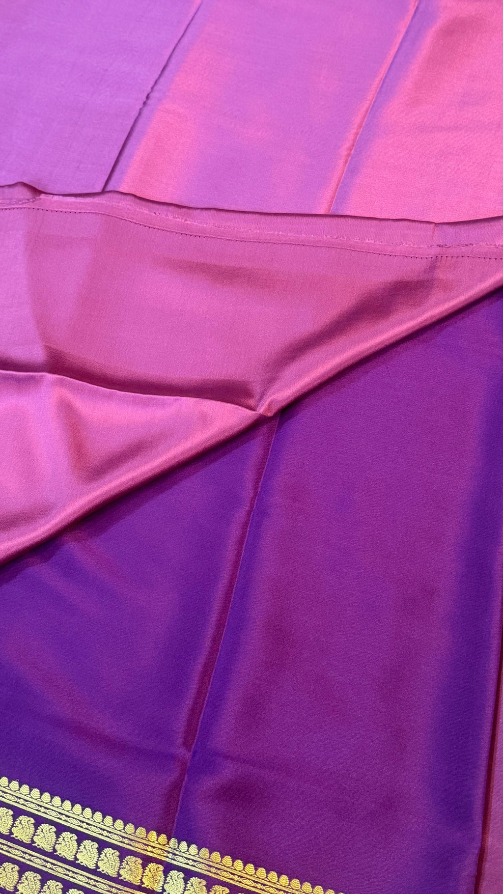 Pure Mysore Crepe Silk Saree