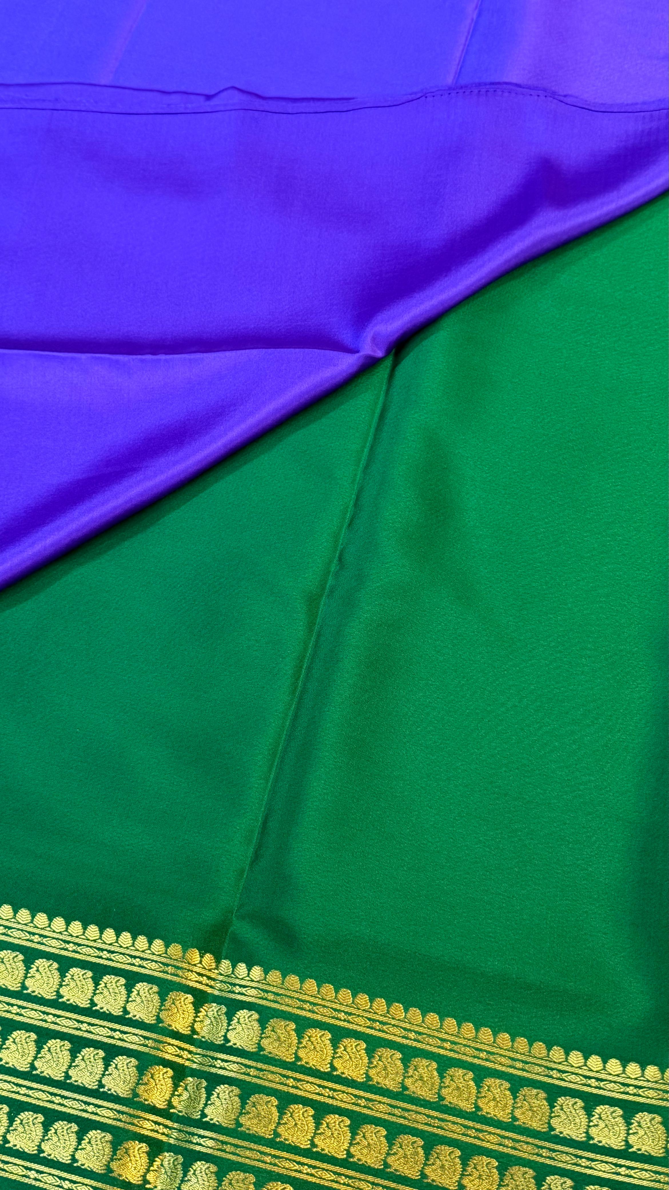 Pure Mysore Crepe Silk Saree